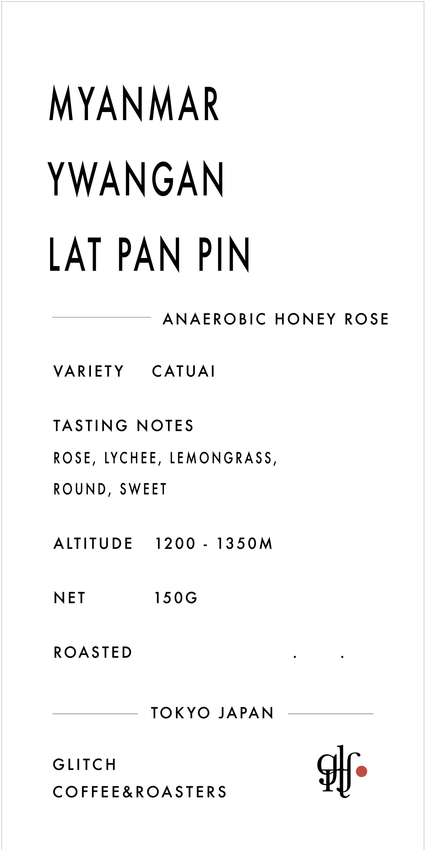 【NEW】Myanmar Ywangan Lat Pat Pin