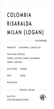 Load image into Gallery viewer, [NEW] Colombia Risaralda Milan &quot;Logan&quot;
